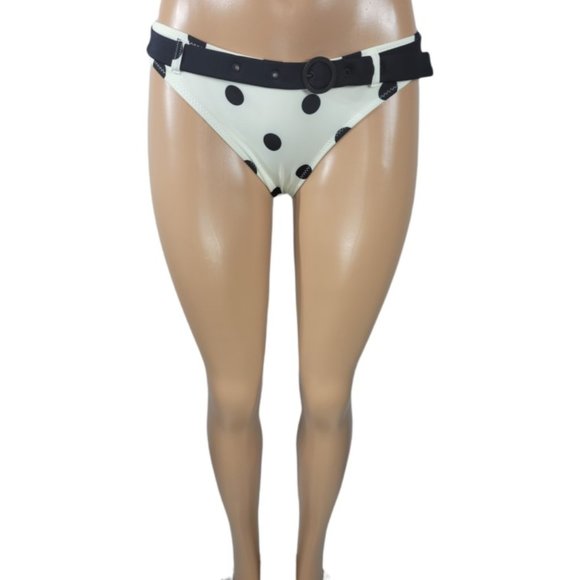 Solid & Striped Polka Doted Swimsuit bottom - Picture 1 of 6